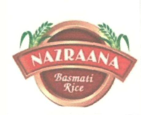 Nazraana Basmati Rice (label) Device mark 2435147 Trademark