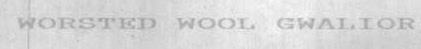 Worsted Wool, Gwalior Device mark 842019 Trademark