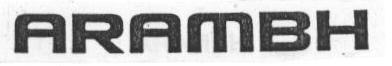 Arambh (label) Device mark 1658849 Trademark