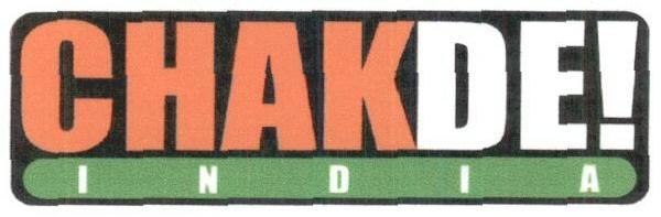 Chakde! I N D I A (label) Device mark 1644102 Trademark