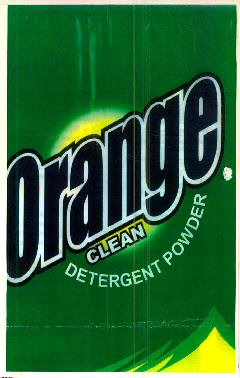 Orange Clean Detergent Powder Device mark 2602860 Trademark