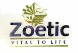 Zoetic Vital To Life Device mark 1057353 Trademark
