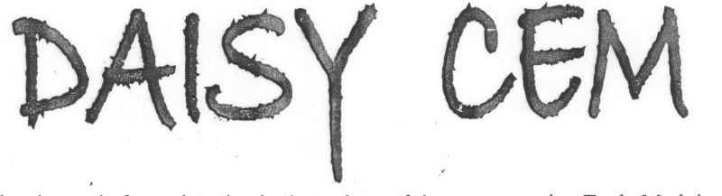 Daisy Cem Device mark 1294502 Trademark