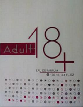 Adult 18+ (label) Device mark 2622247 Trademark