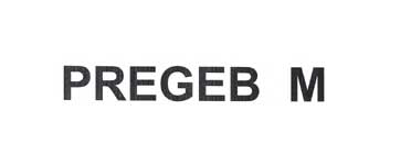 Pregeb M Device mark 1816990 Trademark