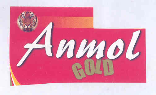 Anmol Gold (label) Device mark 1769263 Trademark