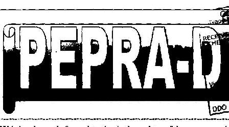 Pepra-d Device mark 1857680 Trademark