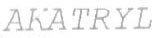 Akatryl (label) Device mark 934359 Trademark