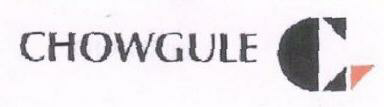 Chowgule (device) Device mark 1671815 Trademark