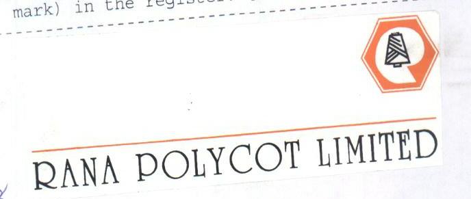Rana Polycot Limited (label) Device mark 1525109 Trademark