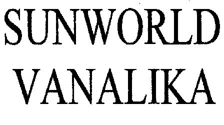 Sunworld Vanalika (label) Device mark 2111211 Trademark