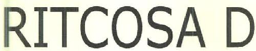 Ritcosa D Device mark 2924292 Trademark
