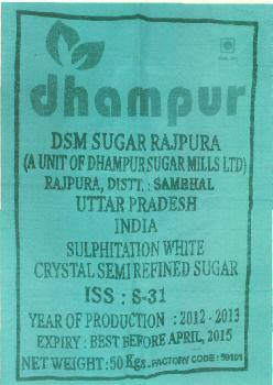 Dhampur (device) Device mark 2489261 Trademark