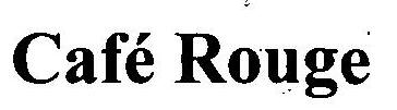 Cafe Rouge Device mark 2893437 Trademark