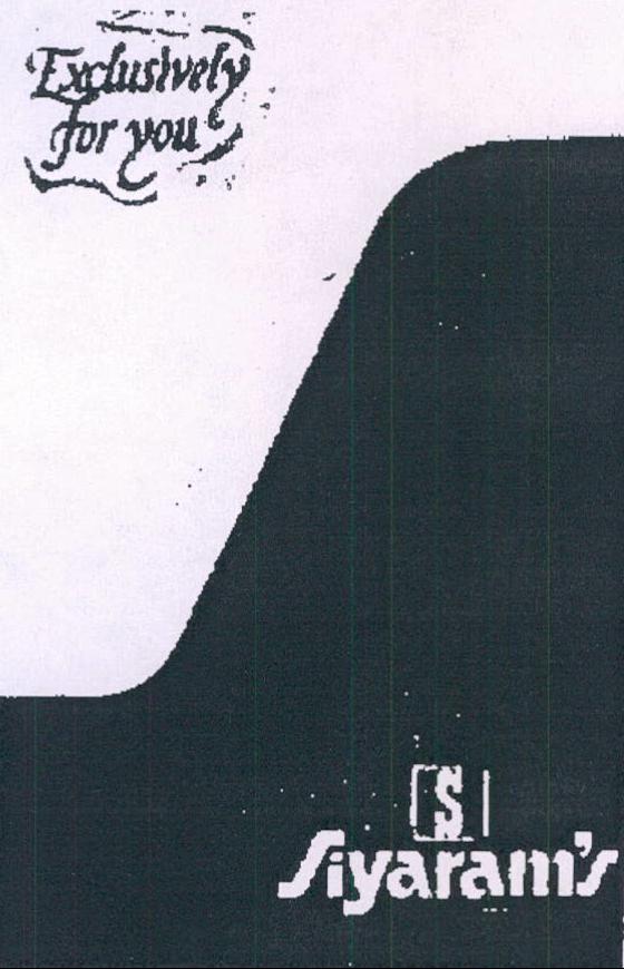 Siyaram's Device mark 430202 Trademark