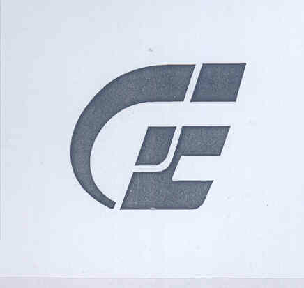 E (label) Device mark 1740906 Trademark