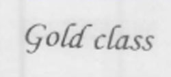 Gold Class Device mark 1745036 Trademark