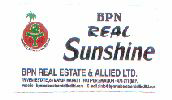Bpn Real Sunshine Bpn Real Estate & Allied Ltd.(label) Device mark 1485994 Trademark
