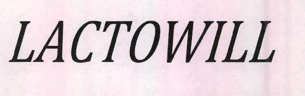 Lactowill Device mark 2468011 Trademark