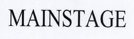 Mainstage. Device mark 1601970 Trademark