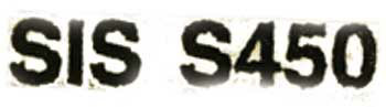 Sis S450 Device mark 1215413 Trademark