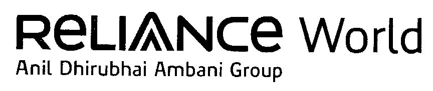 Reliance World (letter Written In Special Form) Device mark 1497783 Trademark