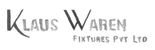 Klaus Waren Fixtures Pvt. Ltd. Device mark 1407489 Trademark