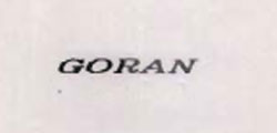 Goran Device mark 913091 Trademark