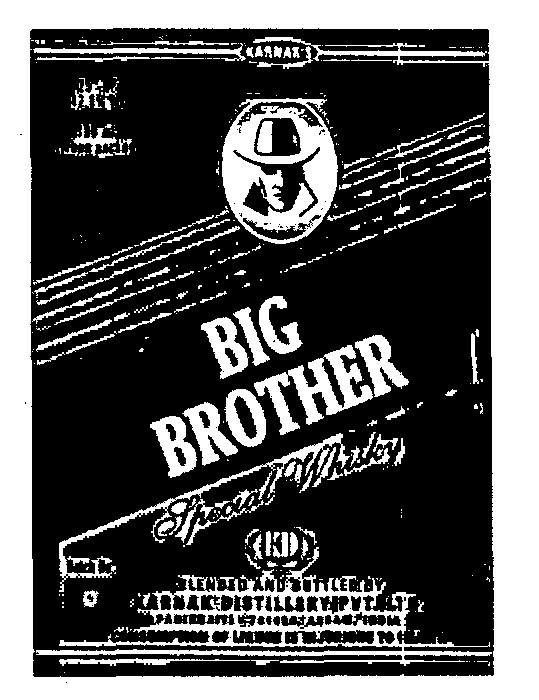 Big Brother Special Whisky Device mark 1035452 Trademark