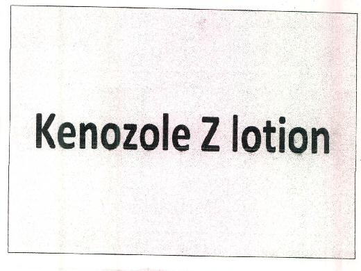 Kenozole Z Lotion Device mark 2735488 Trademark