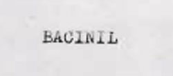 Bacinil Device mark 887115 Trademark