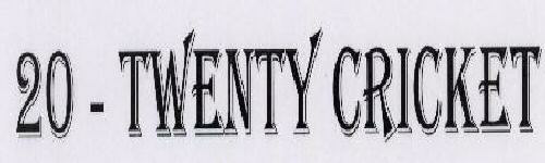 20 - Twenty Cricket Device mark 1609983 Trademark