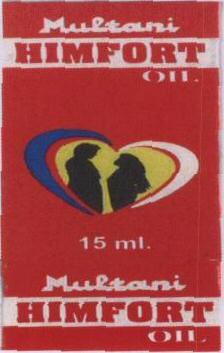 Himfort Oil With Label Device mark 1769631 Trademark