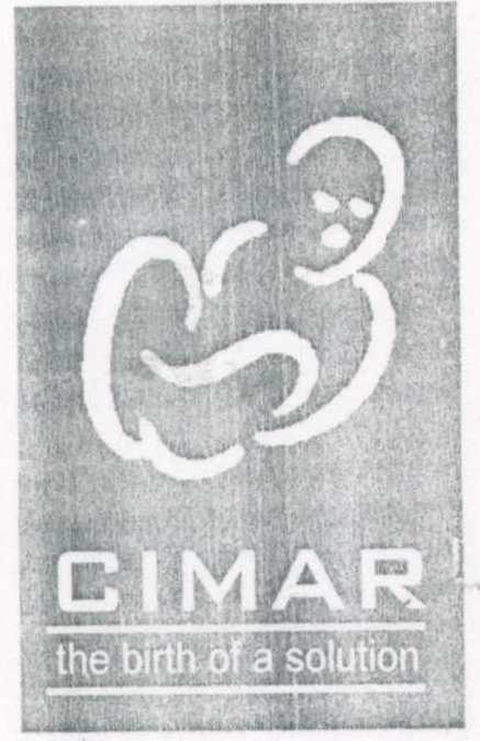 Cimar (label) Device mark 1103800 Trademark