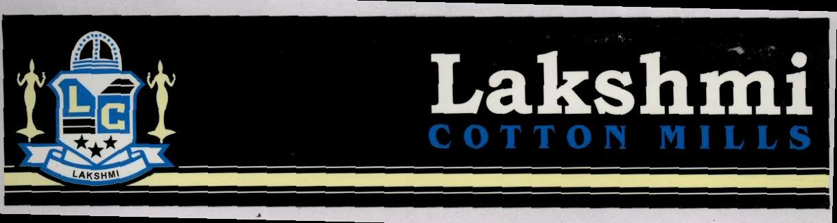 Lakshmi Cotton Mills (label) Device mark 1524770 Trademark