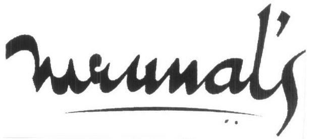 Mrunal's (special Form Of Writing) Device mark 1597239 Trademark
