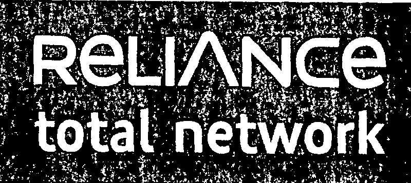 Reliance Total Network (special Form Of Writing) Device mark 1554796 Trademark