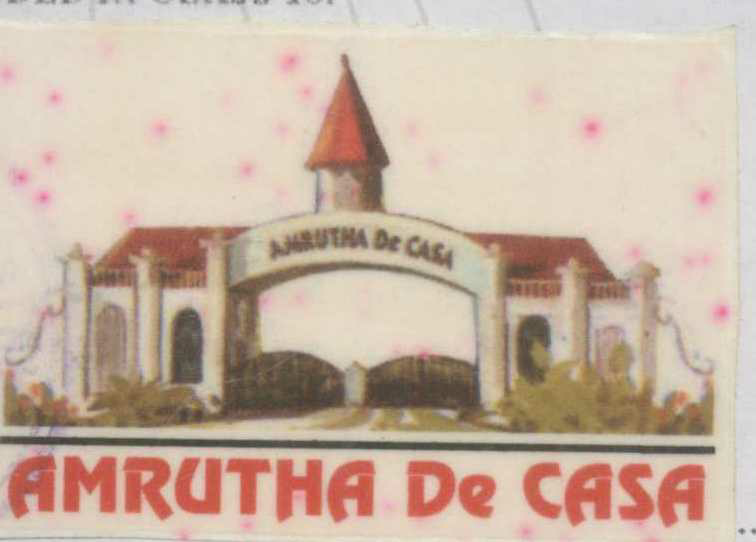 Amrutha De Casa & Building Design Logo Device mark 1012997 Trademark