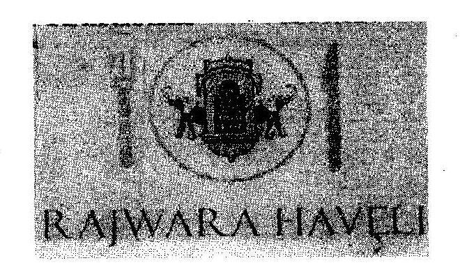 Rajwara Haveli (logo) Device mark 2028954 Trademark