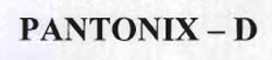Pantonix -d Device mark 1675459 Trademark