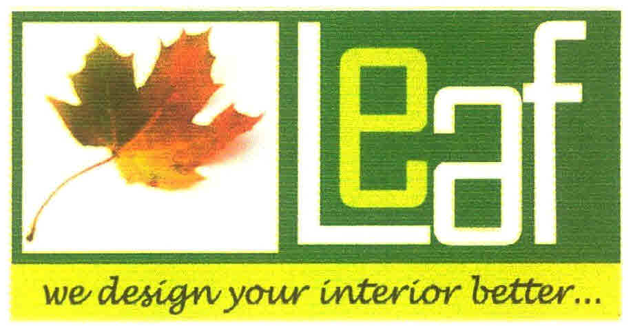 Leaf We Design Your Interior Better Device mark 2645811 Trademark