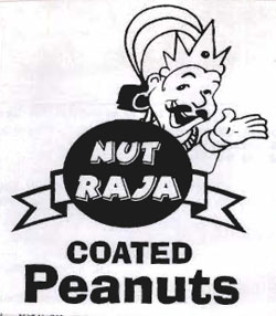Nut Raja Coated Peanuts Device mark 988555 Trademark
