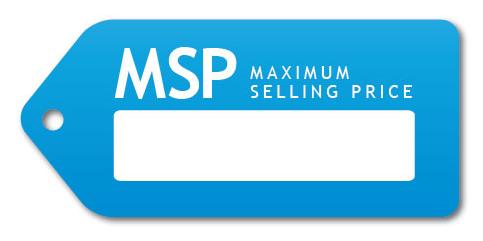 Msp Maximum Selling Price Device mark 2681545 Trademark