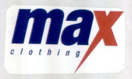 Max Clothing ( Label) Device mark 1355216 Trademark