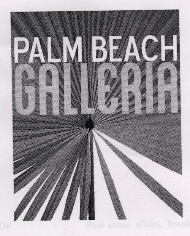 Palm Beach Galleria (label) Device mark 1508749 Trademark