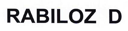 Rabiloz D Device mark 1795125 Trademark