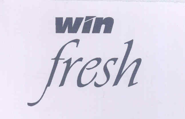 Win Fresh (device) Device mark 1611728 Trademark