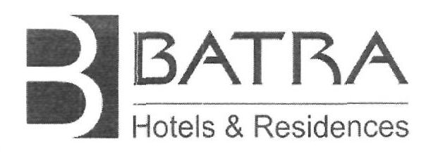 Batra Hotels & Residences (device) Device mark 2396419 Trademark