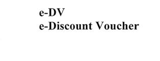 E-dv E-discount Voucher Device mark 2362973 Trademark