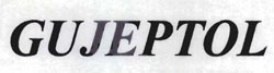 Gujeptol Device mark 1068196 Trademark